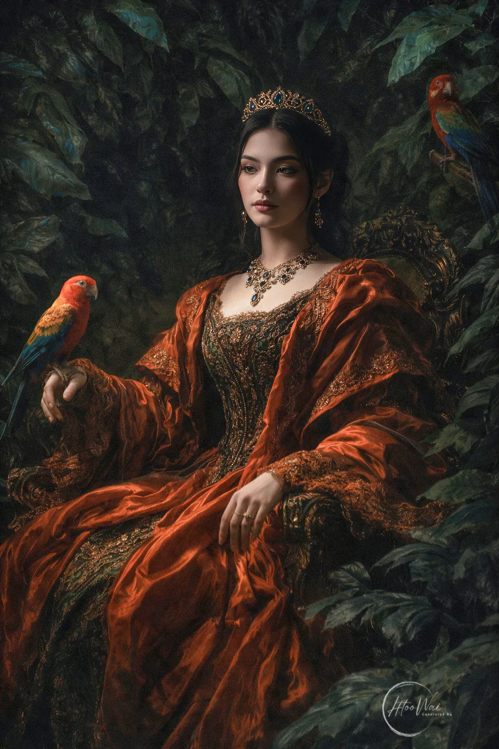 Color Symphony fine-art conceptual portrait by Htoo Wai