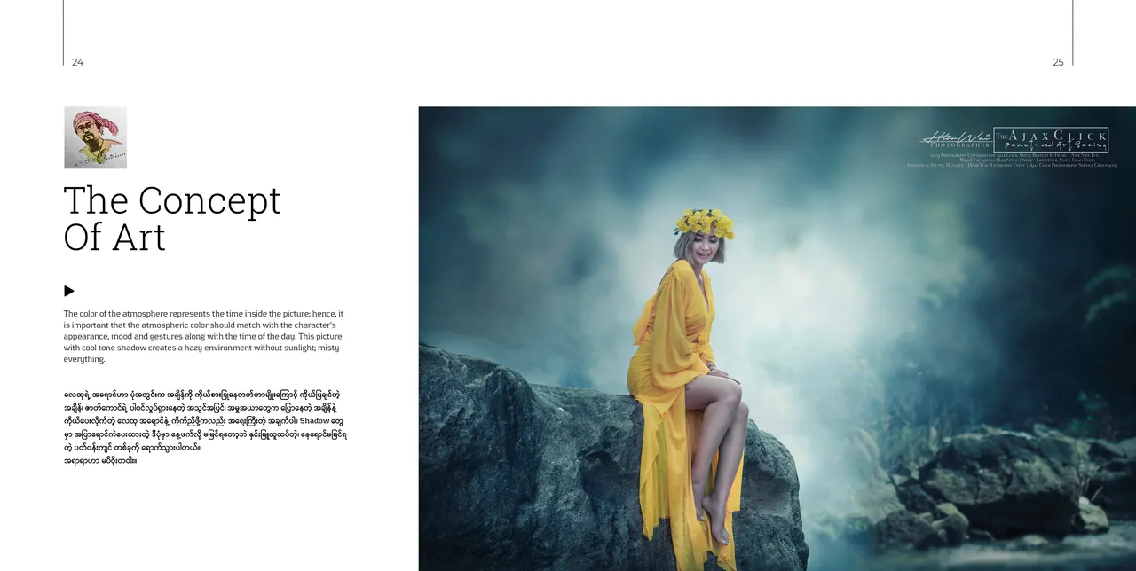 Concept Of the Art editorial fashion photography